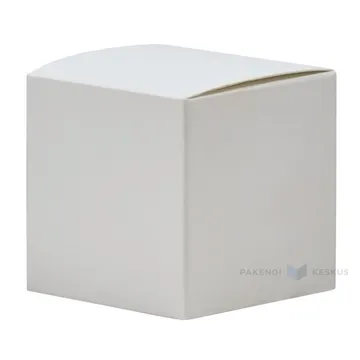Šampanja valge karp kartongist 55x55x55mm S