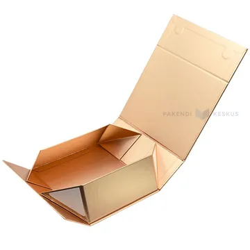 Golden gift box 200x180x80mm