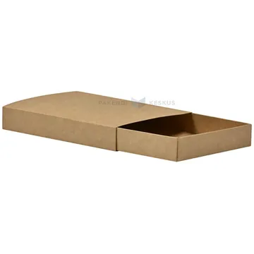 Laatikko liukuva ruskea 196x126x26mm