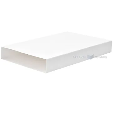 White case lid for slider box 196x126x26mm
