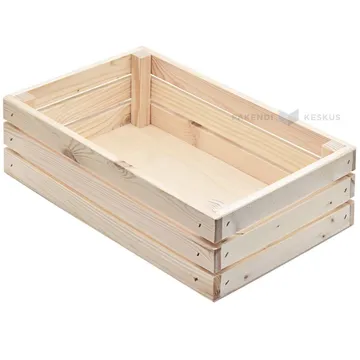 Puidust kinkekarp vineerist põhjaga 350x220x103mm
