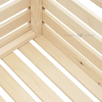 Wooden box with wooden bottom 400x300x260mm
