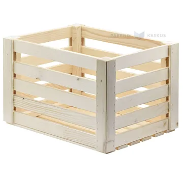 Wooden box with wooden bottom 400x300x260mm