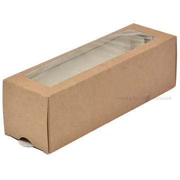 Macarons rasia,  18x5,5x5,5cm, rusk/valk, 50kpl/pkt