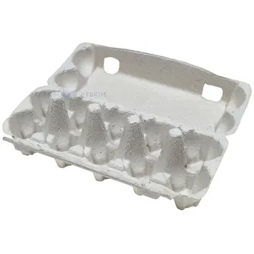 Gray egg carton for 10 eggs S M L, 50pcs/pack