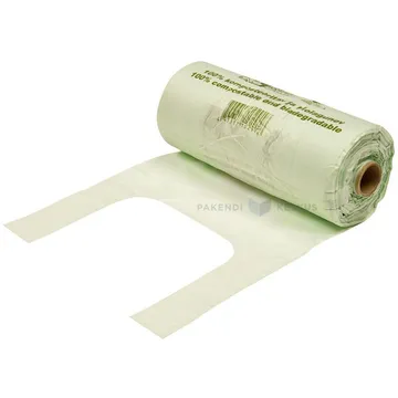Komposteeritavad ja biolagunevad kotid 22+12x45cm, rullis 200tk