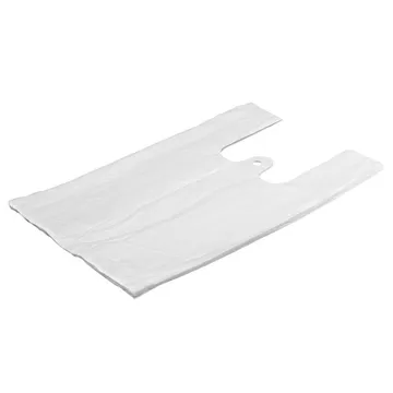 Särksangaga valge kilekott 16mic 25+12x47cm, pakis 200tk