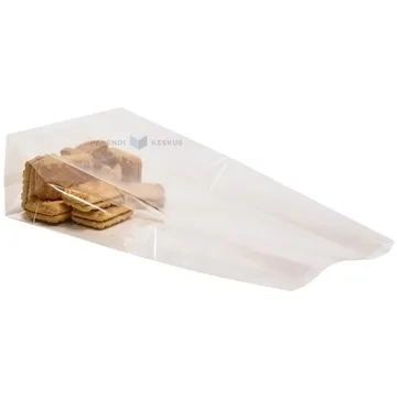 Polüpropüleen kilekott 12+6x25cm, pakis 50tk