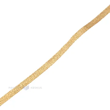 Lahjanauha, lurex, 6 mm, kulta, 25 m rulla