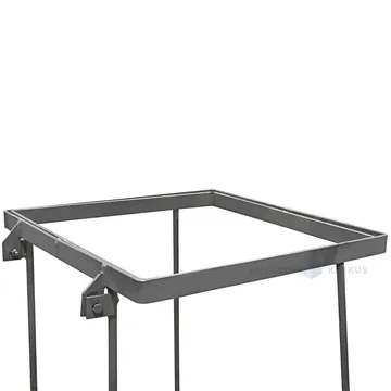 Atkritumu maisu turētājs 200-250L 382x430x1230mm cinkots
