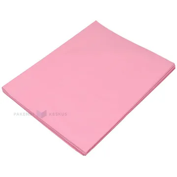 Roosa siidipaber 50x75cm 14g/m2, pakis 24tk