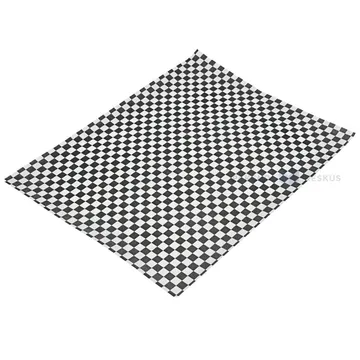 Crease and moisture proof paper with black-white squares print for wrap 32x38cm, 500pcs/pack