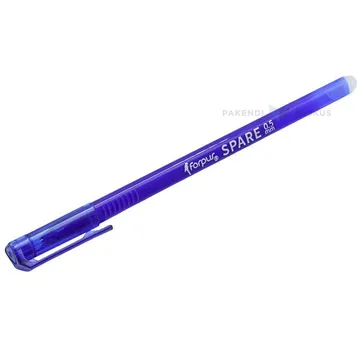 Blue erasable gel pen Forpus Spare with eraser 0,5mm