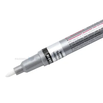 Ümara otsaga hõbedane marker Pentel MSP10X 1,0mm