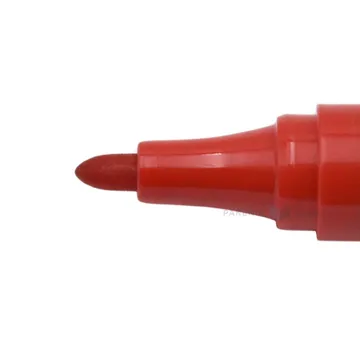 Красный маркер с круглым наконечником Pentel N850 4,2мм