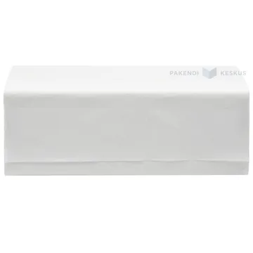 2-kihiline lehtkäterätik Sempre 230x210mm valge V-fold, pakis 150lehte