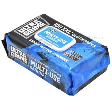 Niisked puhastuslapid Ultragrime PRO Multiuse 38x25cm, pakis 100tk