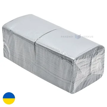 Gray 1-layered napkin 24x24cm, 300pcs/pack