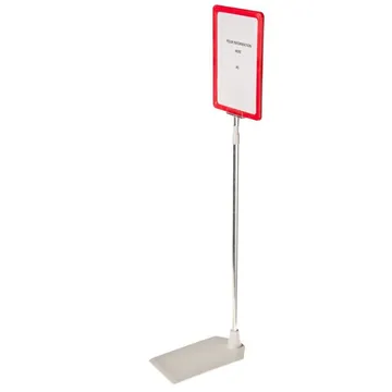Punane plastmassist raam A4