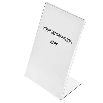Sign holder PVC A4