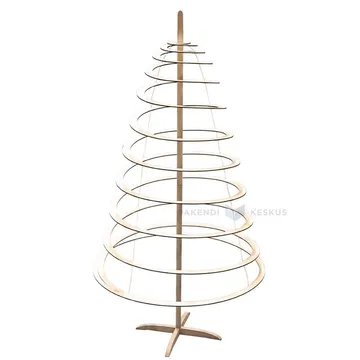 Wooden Christmas tree Spira Slim 190cm