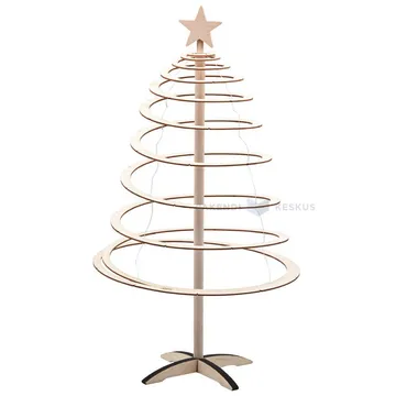 Puidust jõulukuusk tähega Spira Mini 42cm