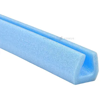 Sinine NMC-foamist nurgakaitse U-profiil 15x25mm pikkusega 2m