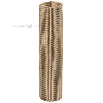 Pruun taaskasutatud paberist pudelikaitse diam. 95-120mm kõrgus 310mm