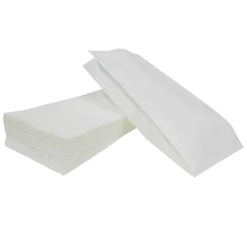 White paper bag 15+6x33cm 35g/m2, 100pcs/pack