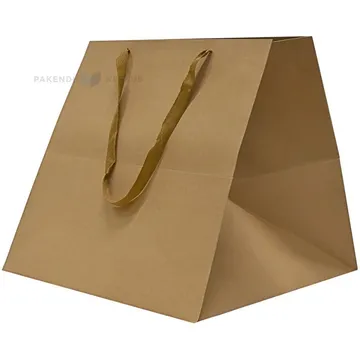 Paelsangaga pruun kinkekott 40+40x40cm