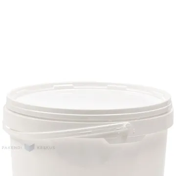 White plastic lid for 10 000ml / 10L bucket with diameter 278mm