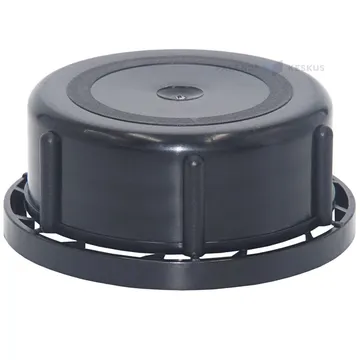 Black locking cap with EPE coating for HD canister diameter 60mm
