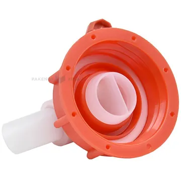 Red cork with faucet for HD canister diameter 60mm