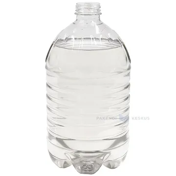 PET-plastikpudel ilma korgita 5000ml / 5L diameetriga 48mm