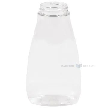 Oval PET bottle 250ml / 0,25L diameter 38mm
