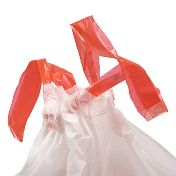 White garbage bag with string HD 30L, 15pcs/roll