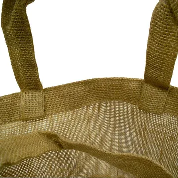 Sangadega jute kangast tekstiilkott 40x43cm