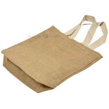 Sangadega jute kangast tekstiilkott 37x42cm