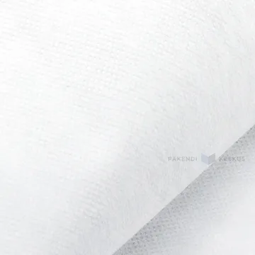 White textile shopping bag with handles 30,5+18x56cm, 20pcs/pack