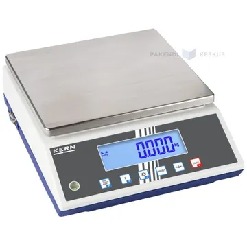 Kahepoolse ekraaniga lauakaal Kern FCB30K1 d 1g max 30kg