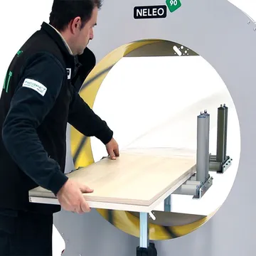 Semi-automatic orbital wrapping machine diameter 900mm
