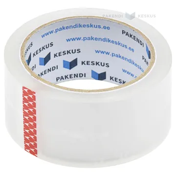 Läbipaistev pakketeip 48mm lai akrüül, rullis 66m