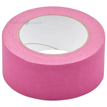 Roosa paberist pakketeip 50mm lai, rullis 60m