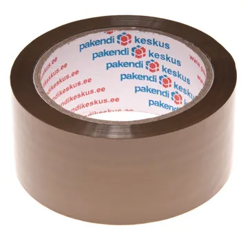 Pruun pakketeip "Low Noise" 48mm lai akrüül, rullis 66m