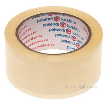 Läbipaistev pakketeip 48mm lai akrüül, rullis 66m