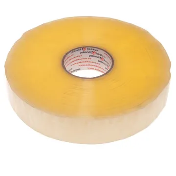 Läbipaistev pakketeip pakkemasinale 48mm lai akrüül, rullis 990m