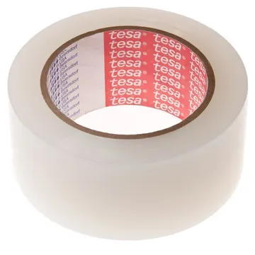 Läbipaistev PE parandusteip Tesa 50mm lai UV-kindel, rullis 33m