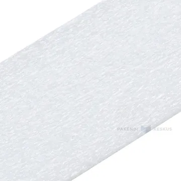 Valge pehmendusmaterjali teip 50mm lai 3mm paksusega, rullis 12,5m