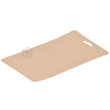Pruun püstiseisev kott 16+(2x4,5)x19cm, pakis 50tk