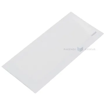 White cutlery pocket with 2-layered napkin 8,5+19cm, 100pcs/box